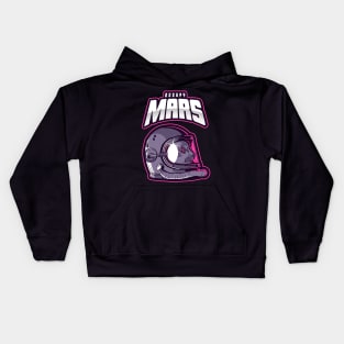 Kitty Occupy Mars Kids Hoodie